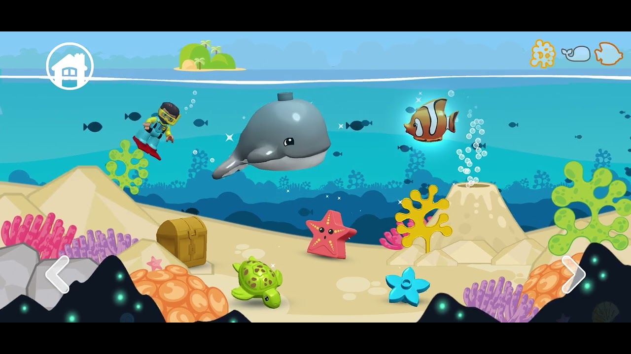 Lego In Water with Funny Games | Duploworld+ | Gaming Tv