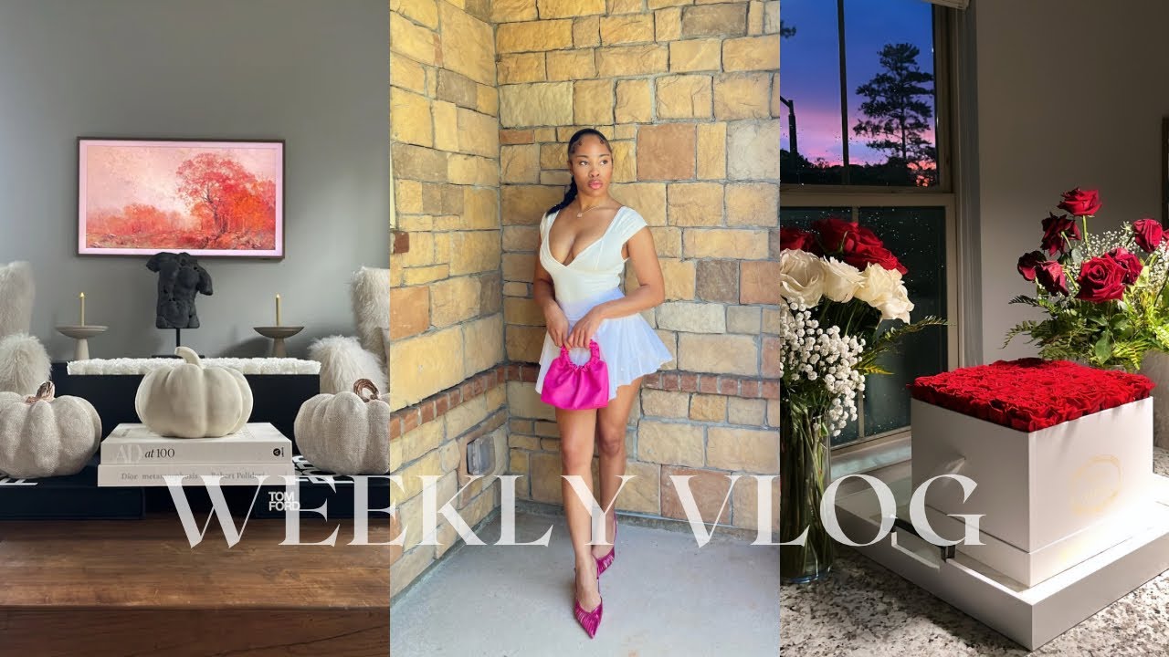 WEEKLY VLOG | FALL DECOR + SHOP W/ ME + PILATES + MORE
