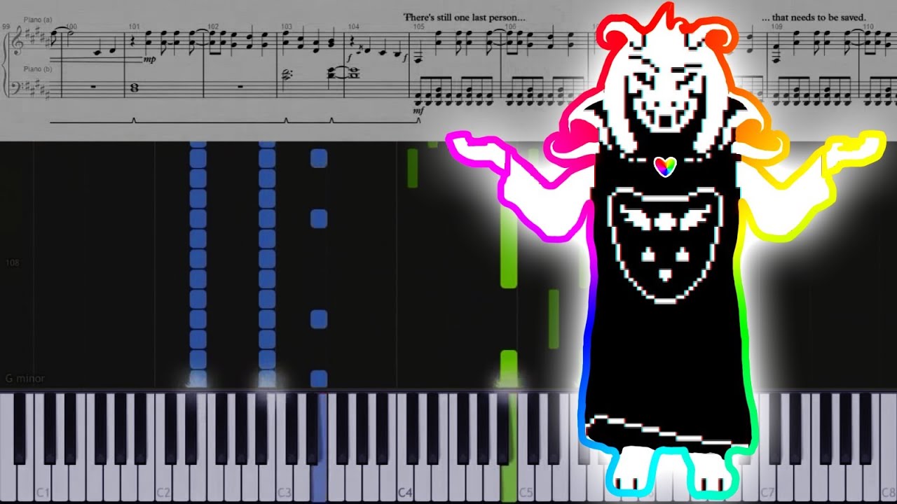 Undertale // Hopes and Dreams & Last Goodbye // Piano // TuTORIEL // OST 87 & 96
