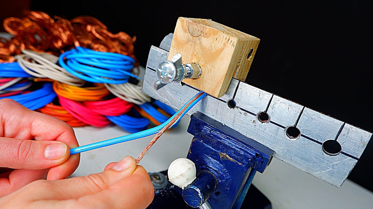 Incredible Inventions for Stripping Wires of Insulation . Top 3 ideas