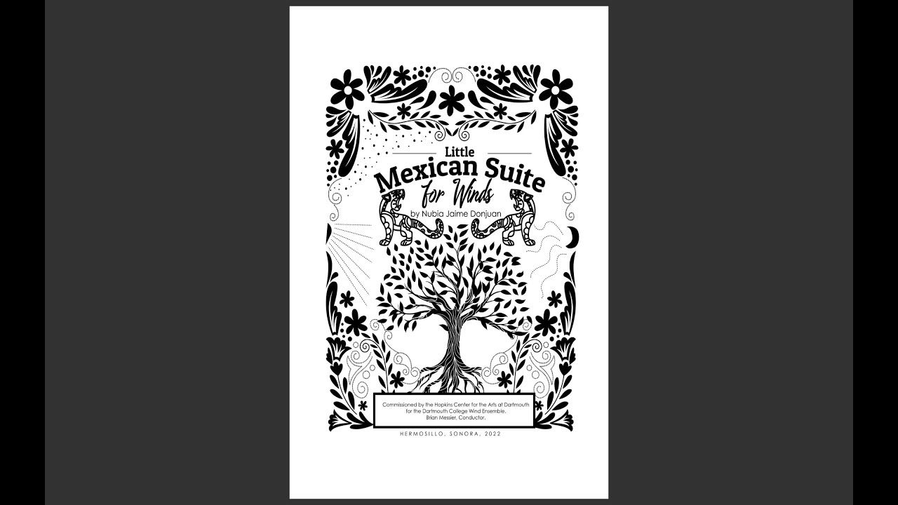 Little Mexican Suite, mvt III. Sahuaro - Nubia Jaime Donjuan