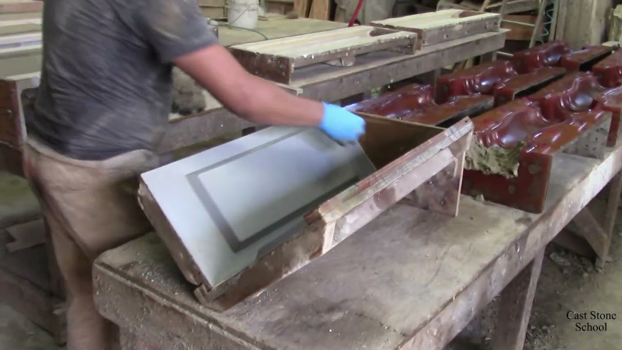 Secret of making a mix for precast or cast stone:  Lesson 8: TravertineTexture
