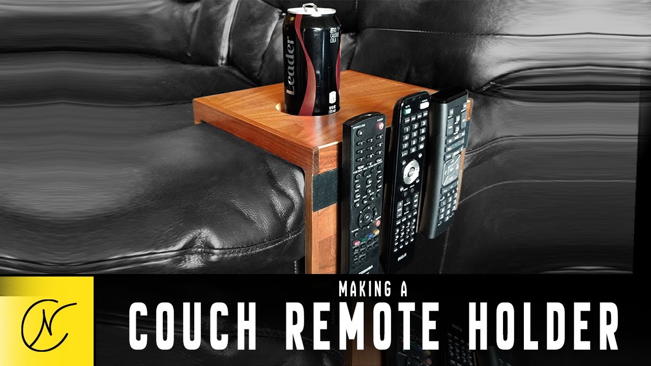 Making A Couch Remote Holder