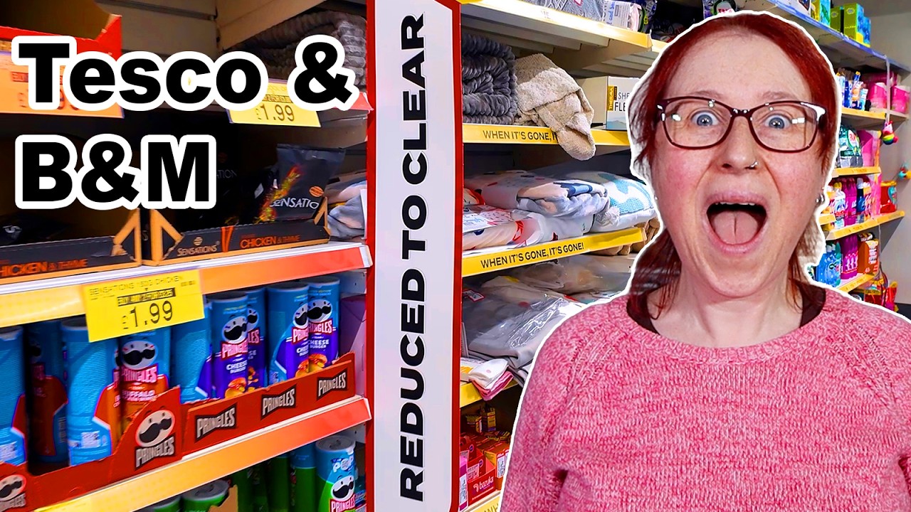 ПОТРЯСАЮЩИЕ СКИДКИ на уцененные товары в TESCO и ВЫГОДНЫЕ ПОКУПКИ в B&M | ПОХОД ЗА ПРОДУКТАМИ со ...