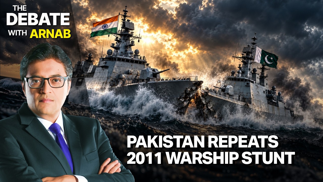 Debate With Arnab: Pak & Indian Warship Collide in High Waters, What&rsquo;s Islamabad Hiding?
