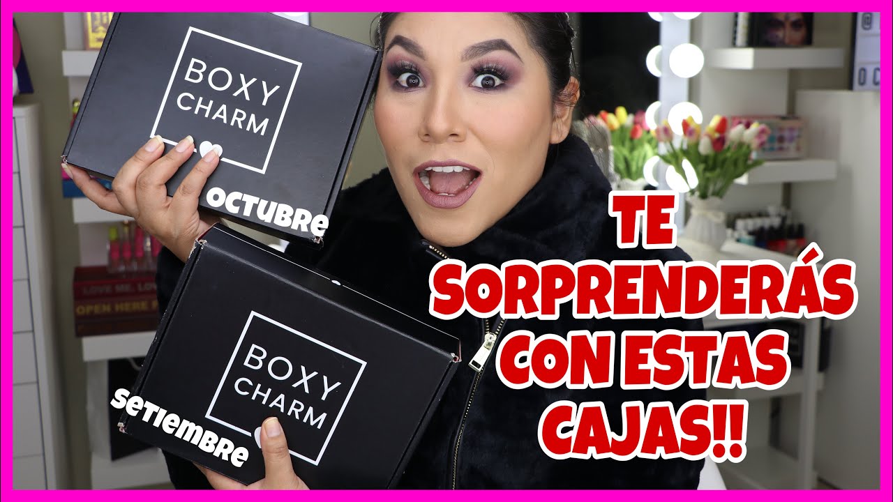 LAS MEJORES CAJAS!!  - BOXYCHARM OCTUBRE Y SEP. UNBOXING Y SWATCHES | Ine HT25