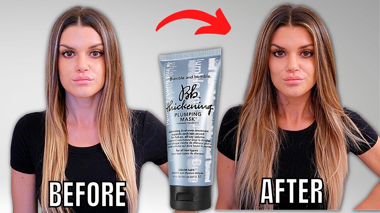 BUMBLE & BUMBLE THICKENING PLUMPING MASK REVIEW