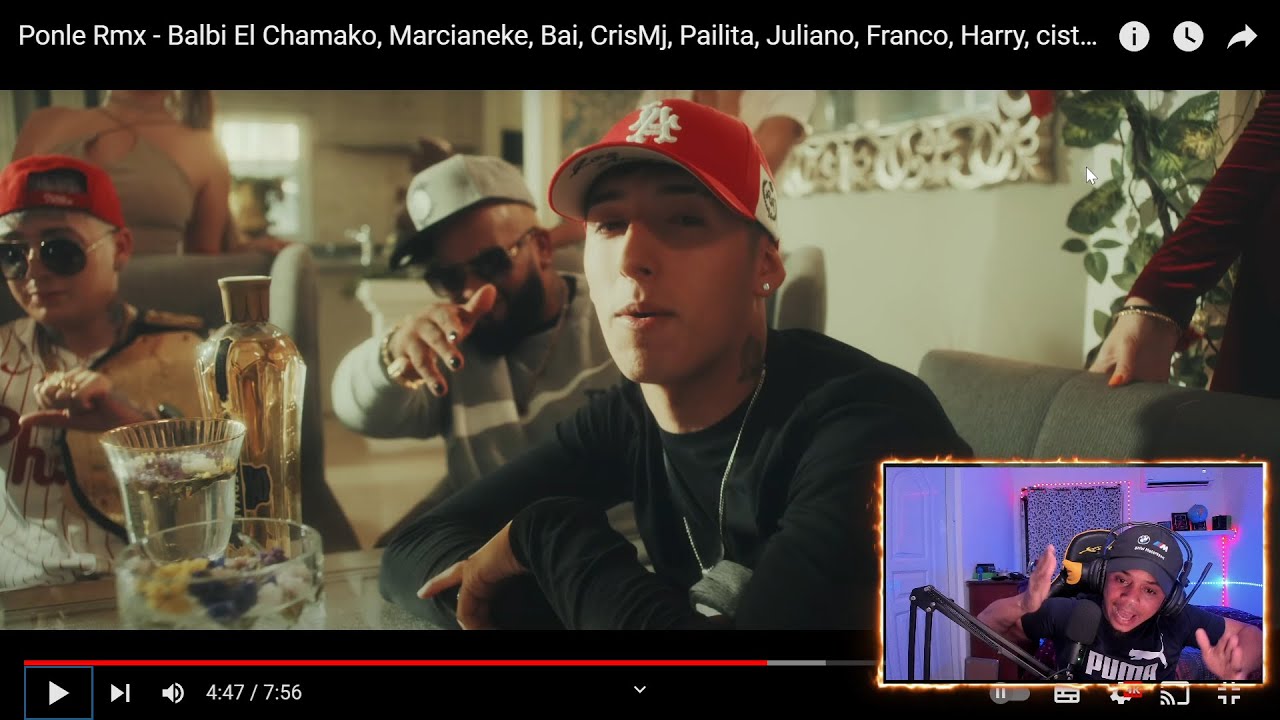 DOMINICANO REACCION Ponle Rmx - Balbi El Chamako, Marcianeke, Bai, CrisMj, Pailita, Juliano,