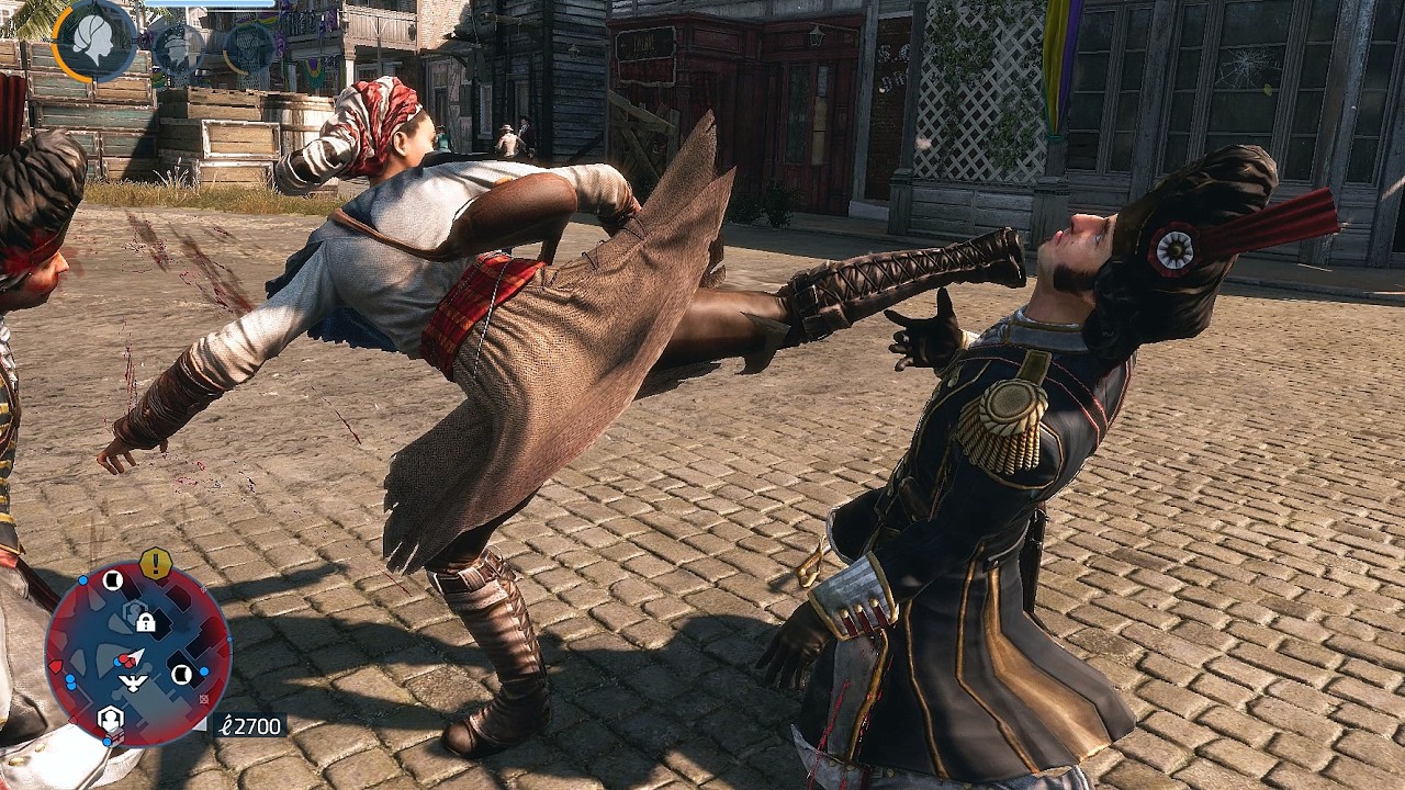 Assassin's Creed Liberation Remastered Parkour & Hidden Blade Gameplay