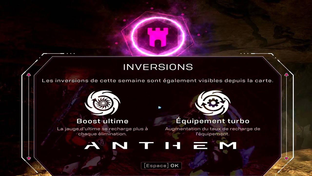 ANTHEM LE TEMPLE DES SCARS LÉGENDAIRE GRAND MAITRE 1 PROGRESSION 2