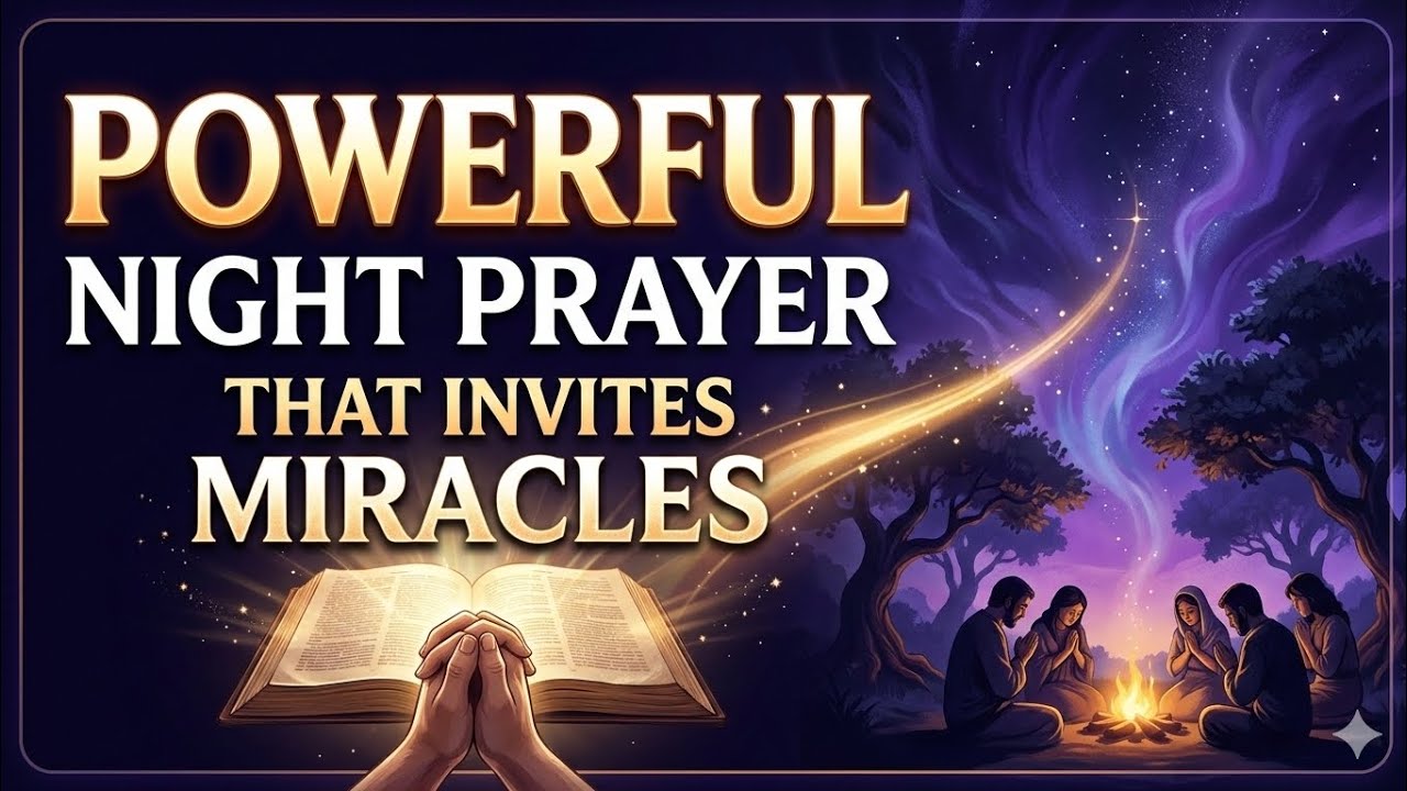 This Night Will Change Everything | 4 Minute Miracle Prayer. Before You Sleep