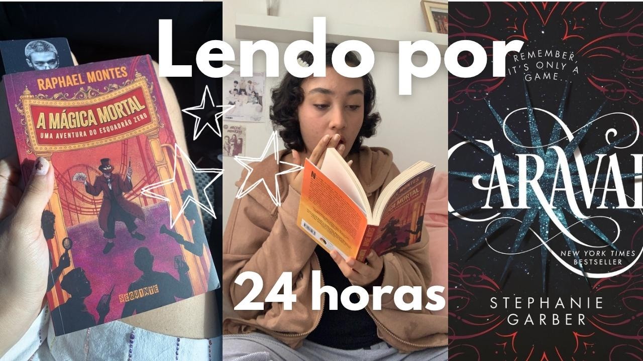 Lendo por 24 horas!📚☕️🌷(ou quase)