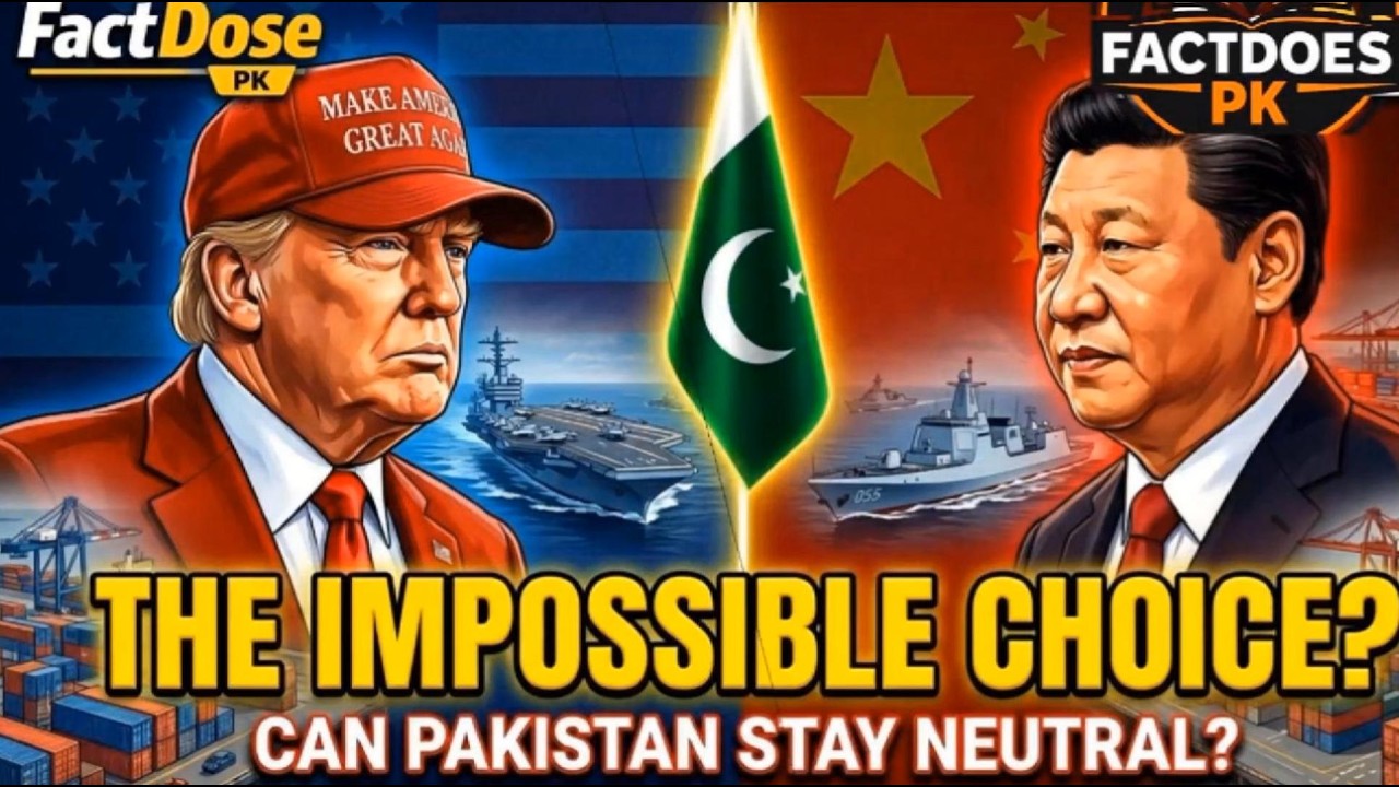 Pakistan's Impossible Choice: US or China? (2026 Geopolitics) #geopolitics #news #pakistan 