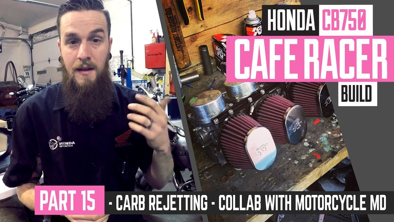 Honda CB750 Cafe Racer, часть 15 — Отказ карбюратора — сотрудничество с Motorcycle MD
