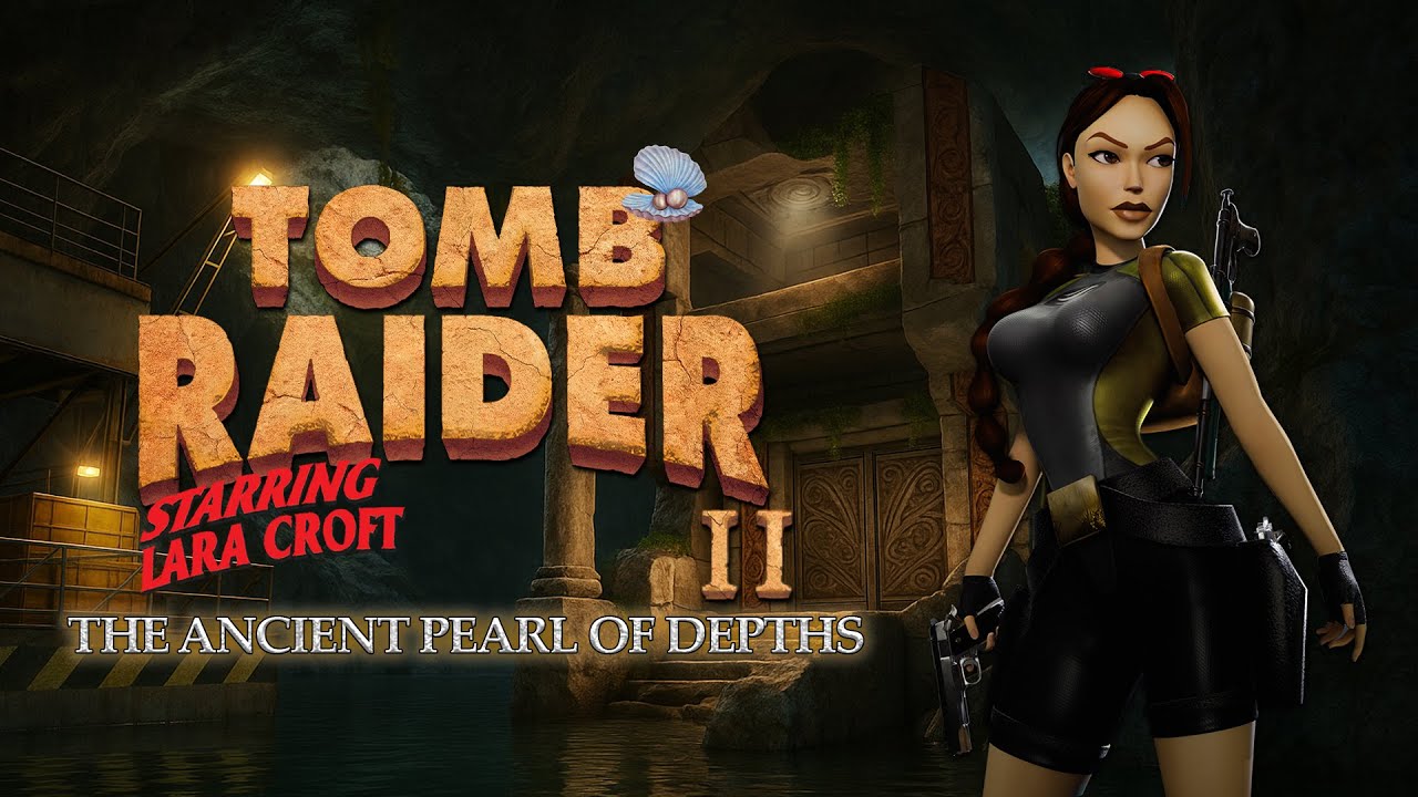 Tomb Raider 2 Custom Level - The Ancient Pearl of Depths Walkthrough