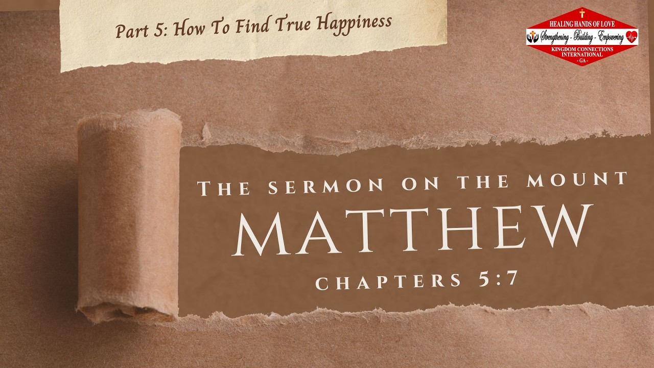 Sermon On The Mount Part 5 - August 24.2025
