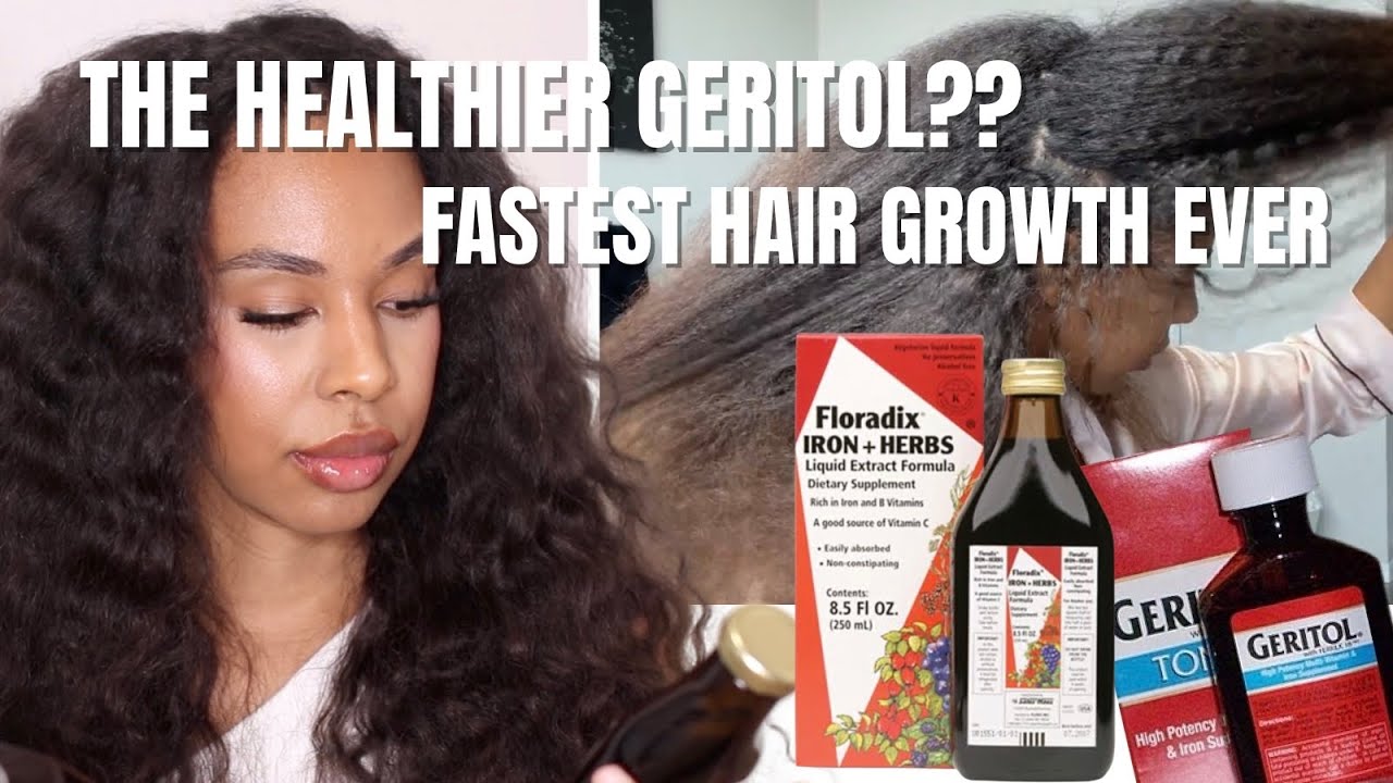 Floradix против Geritol: быстрые результаты для роста волос
