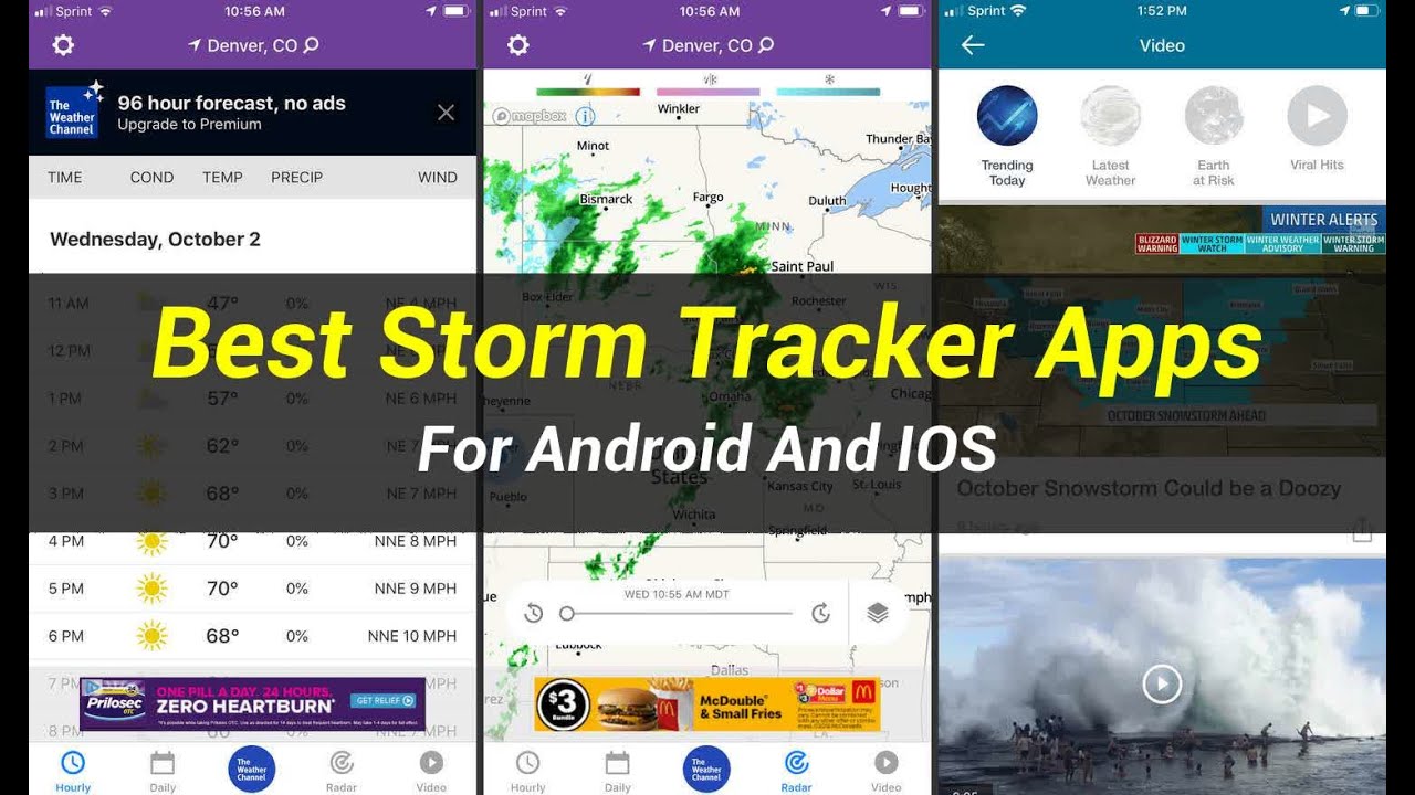 5 Best Storm Tracker Apps | For Android And IOS