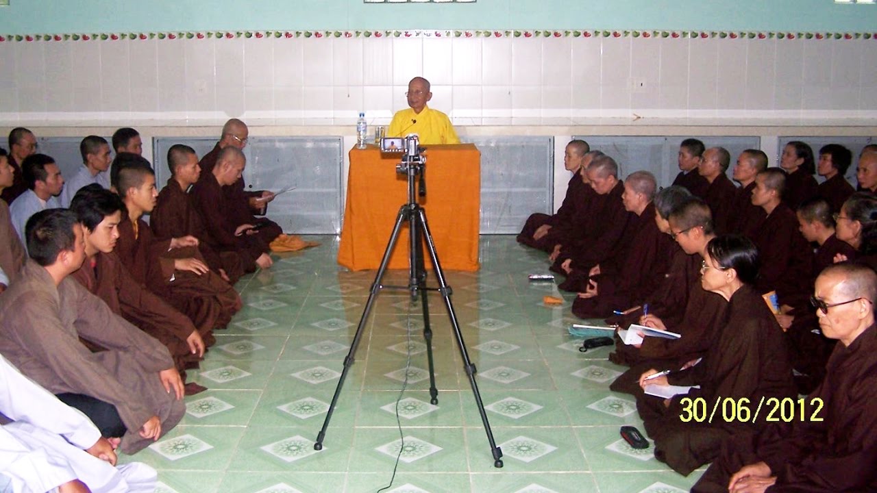 (VDBG) Lần gặp sau cùng - Tu sinh thưa hỏi pháp tu (30-06-2012) - Trưởng lão Thích Thông Lạc