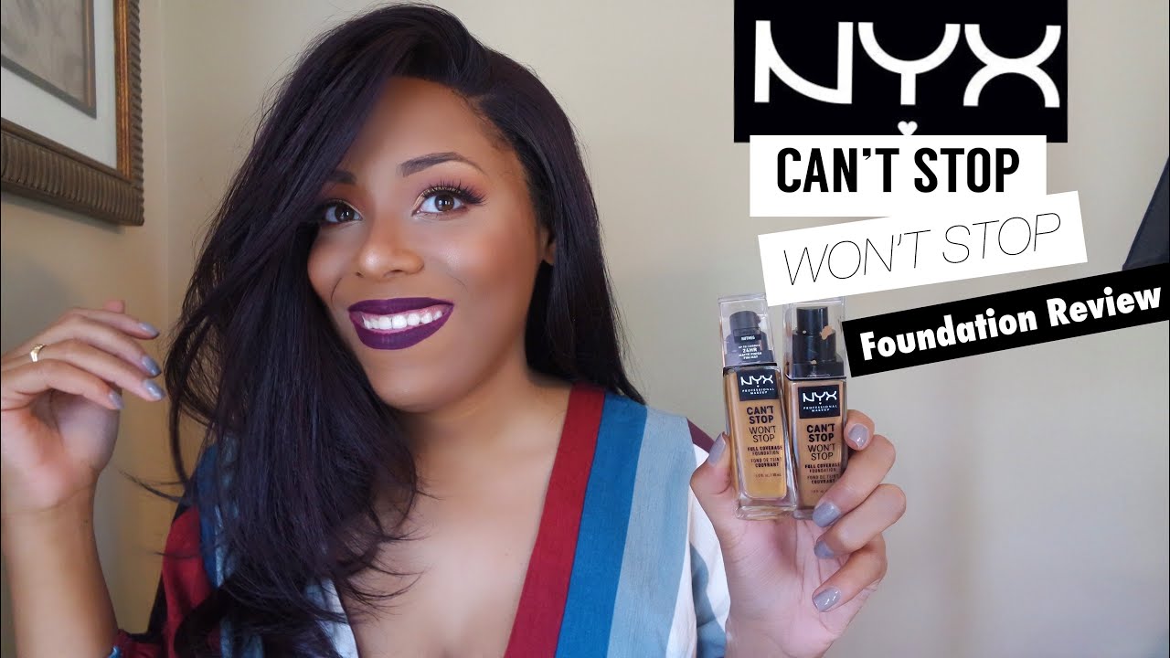 NYX Can't Stop Won't Stop Foundation Review| Lia Lavon