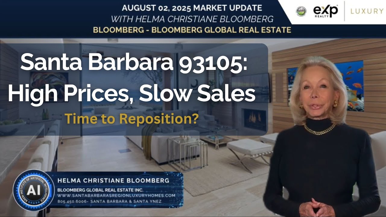 Santa Barbara 93105 Market Update: Price Pressure Builds as Inventory Grows