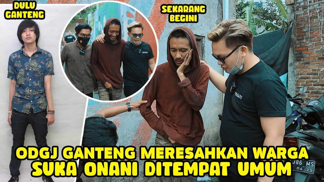 MERESAHKAN WARGA !! ODGJ GANTENG INI SERING ONANI DAN NGEJAR ANAK CEWE DITEMPAT UMUM | EGO ANDRIANO