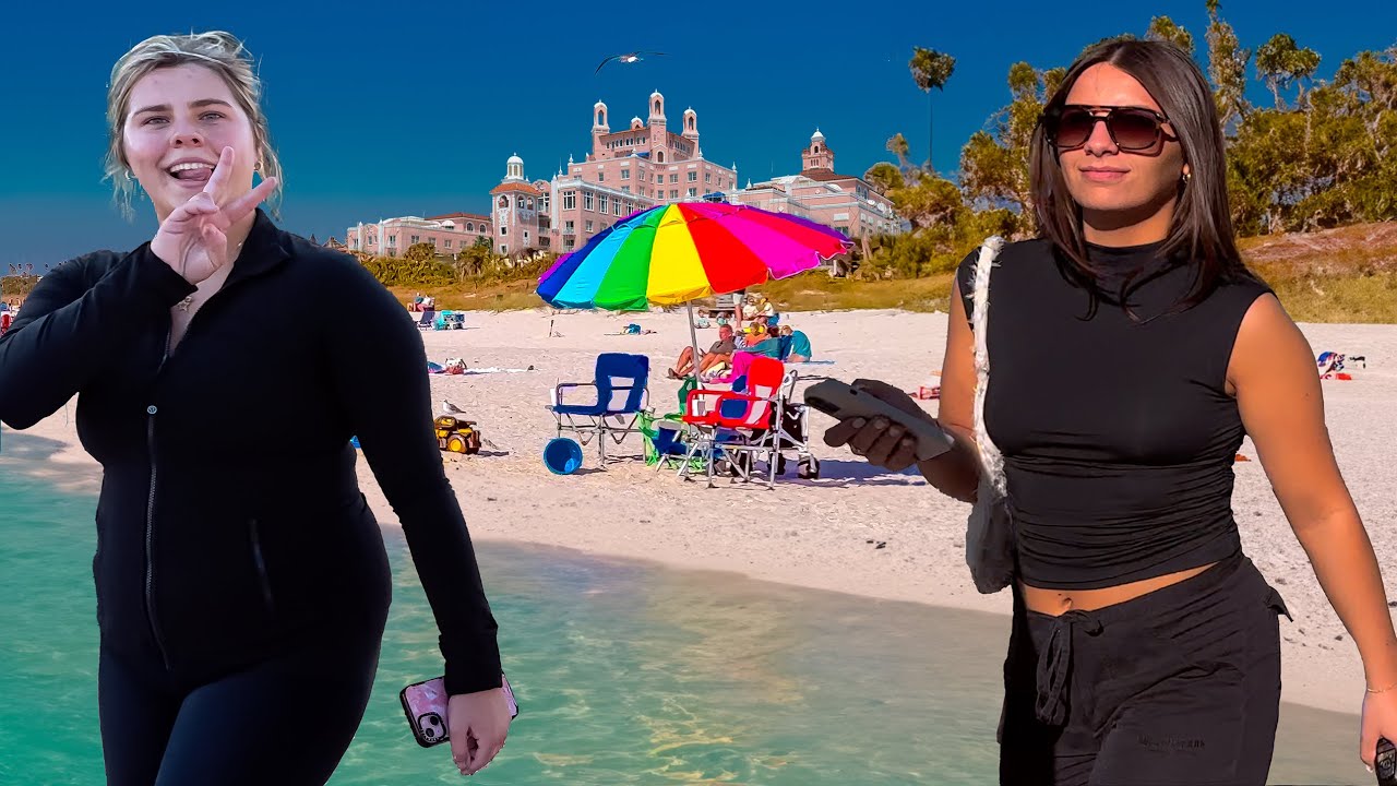 St. Pete Beach Florida / Pass-a-Grille Park 4K The Most Beautiful Beaches in US