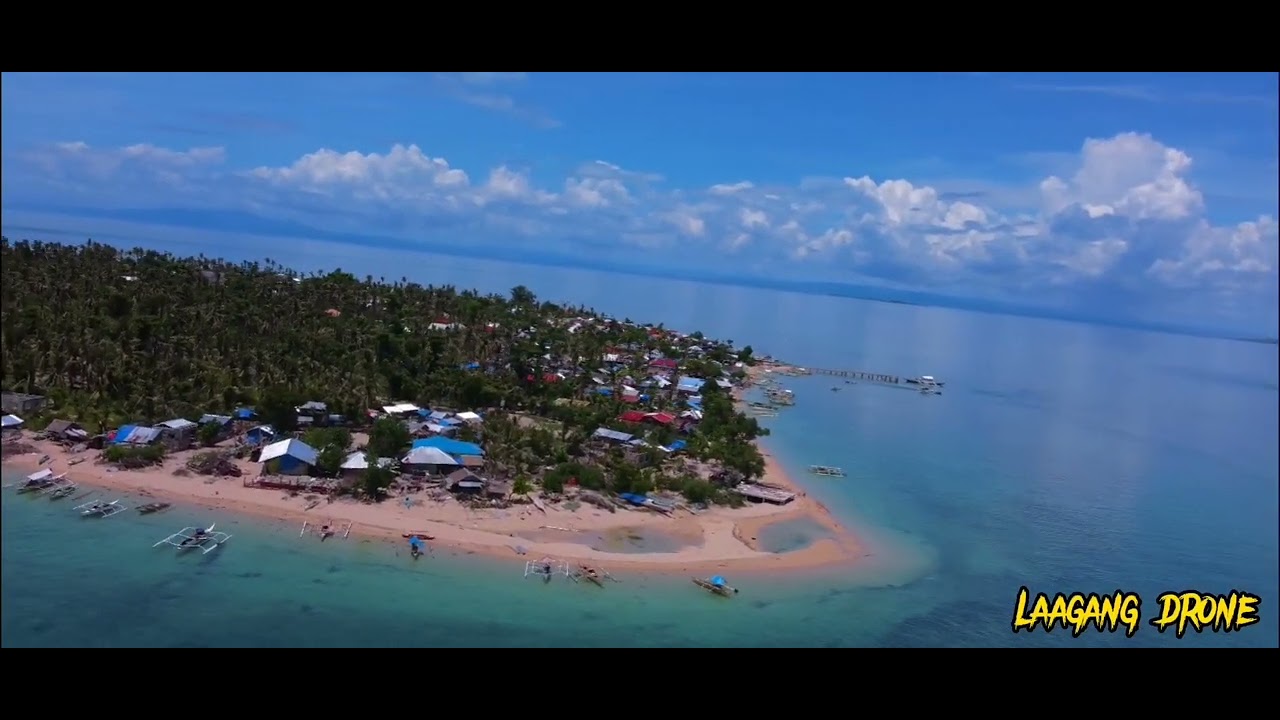 Maomawan Island Bien Unido Bohol Philippines / laagang drone