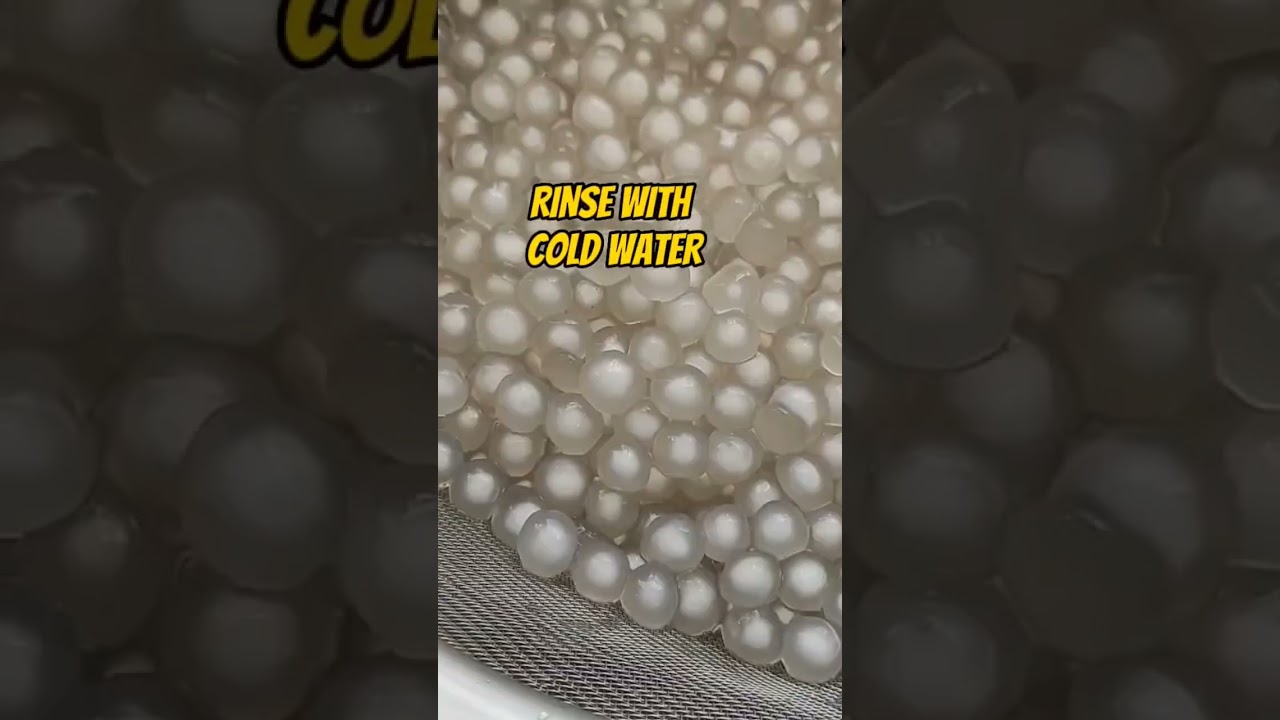 #sian food how to cook tapioca pearl#short video