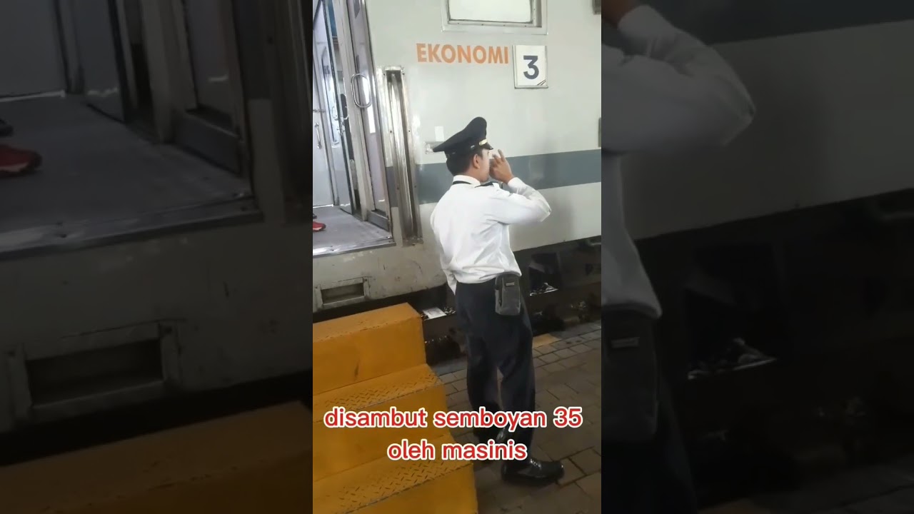 saling sahut semboyan #railfans #keretaapi #stasiunlawang