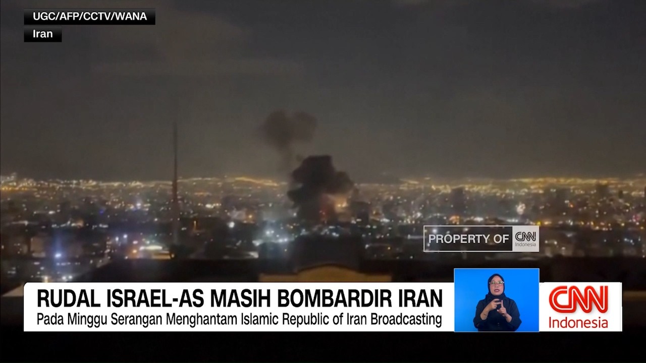 Rudal Israel AS Masih Bombardir Iran