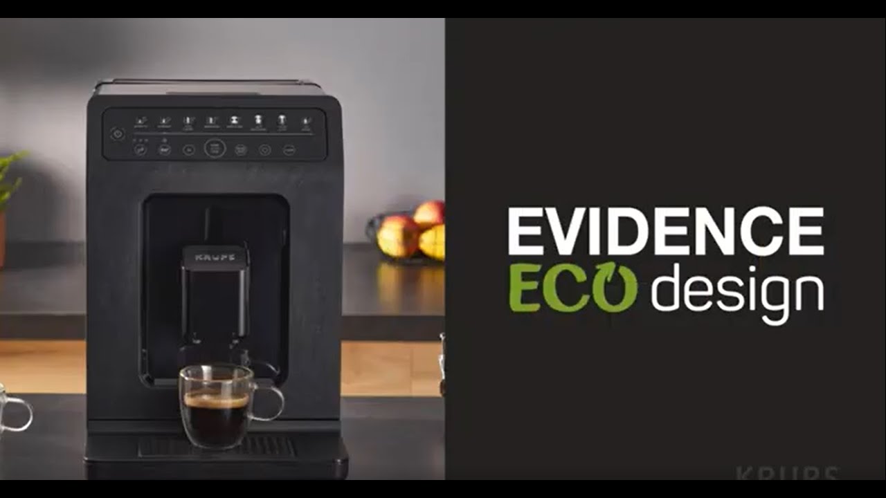 KRUPS | Evidence Eco Design : Découvrez toutes ses fonctionnalités