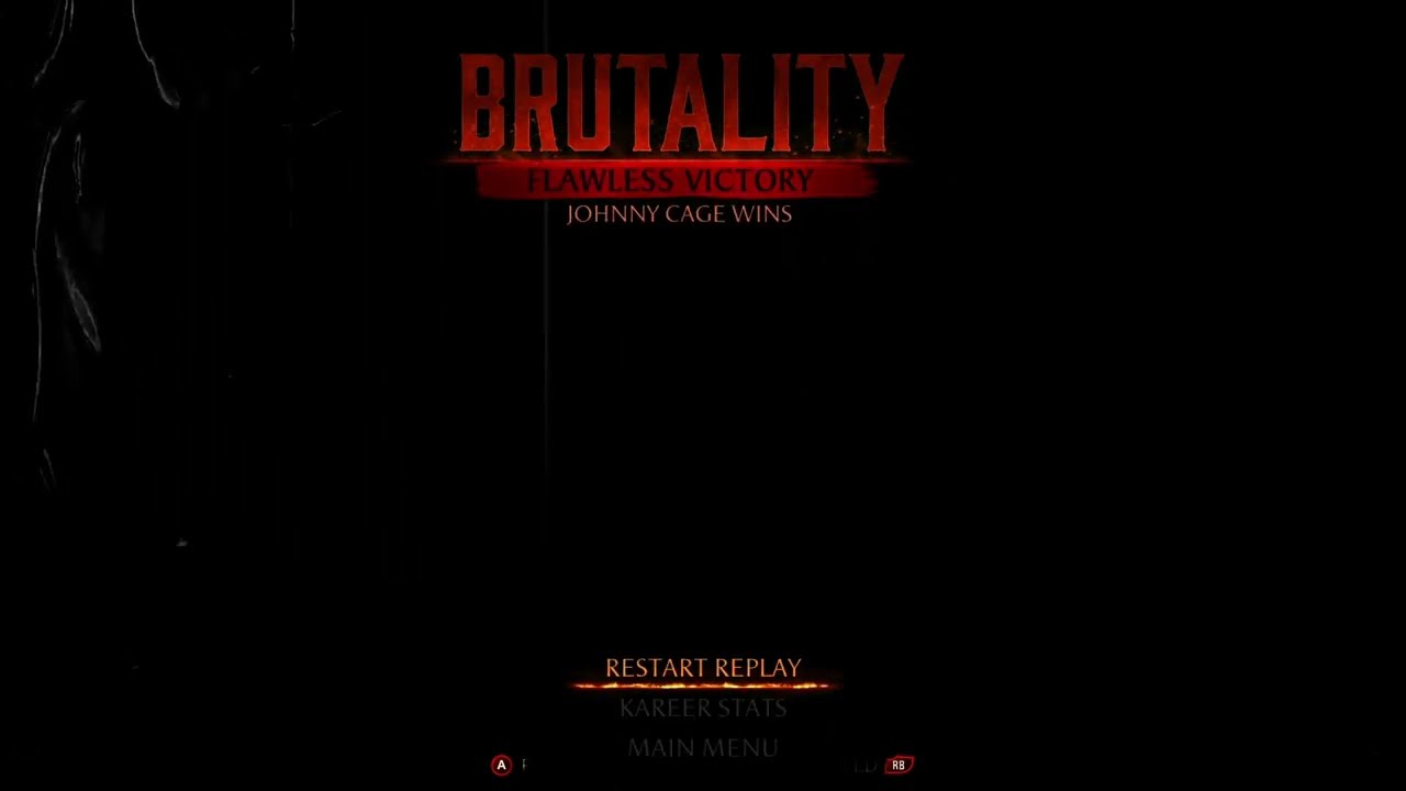 Mortal Kombat 1 Johnny Cage brutality glitch