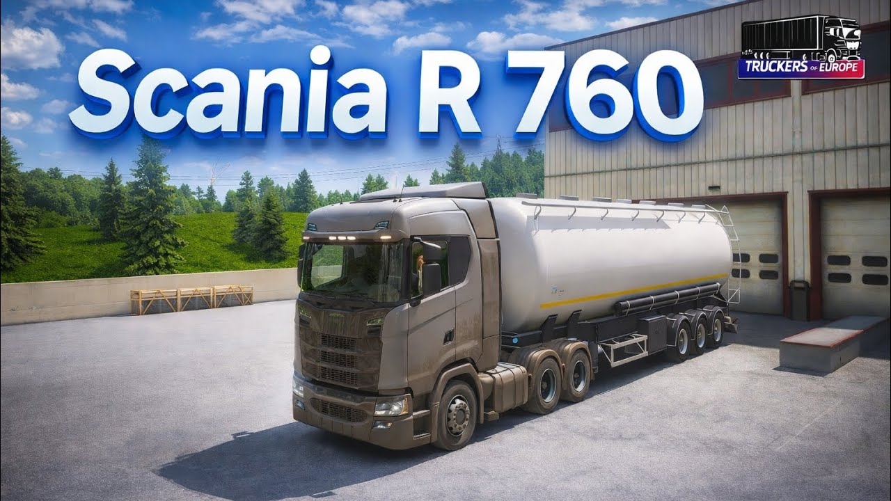 Levando óleo vegetal para munich (truckers of europe 3)