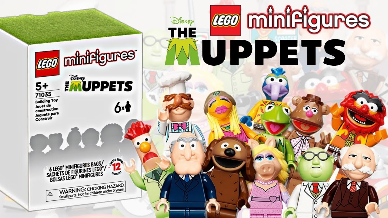 71035 Sześciopak LEGO Minifigures- The MUPPETS ! &nbsp;71033 Minifigurki 6x Muppety