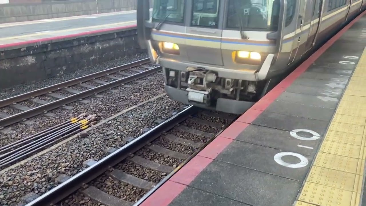 12月14日　②山科駅　大阪駅　新今宮駅