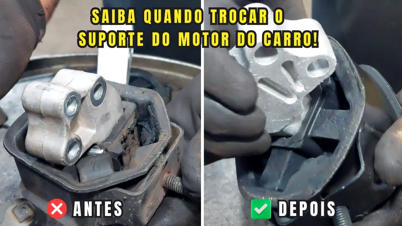 Como saber se o suporte do motor do carro est&aacute; com problema?