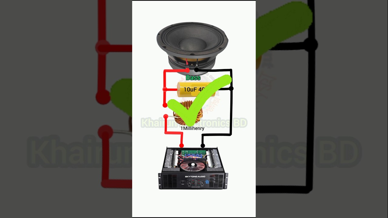 How to make a simple crossover circuit