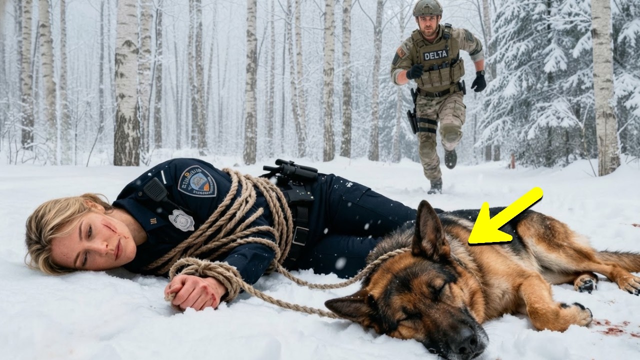 Βετεράνος βρίσκει δεμένο αστυνομικό και σκύλο στο χιόνι—όσα ακολούθησαν σοκάρουν