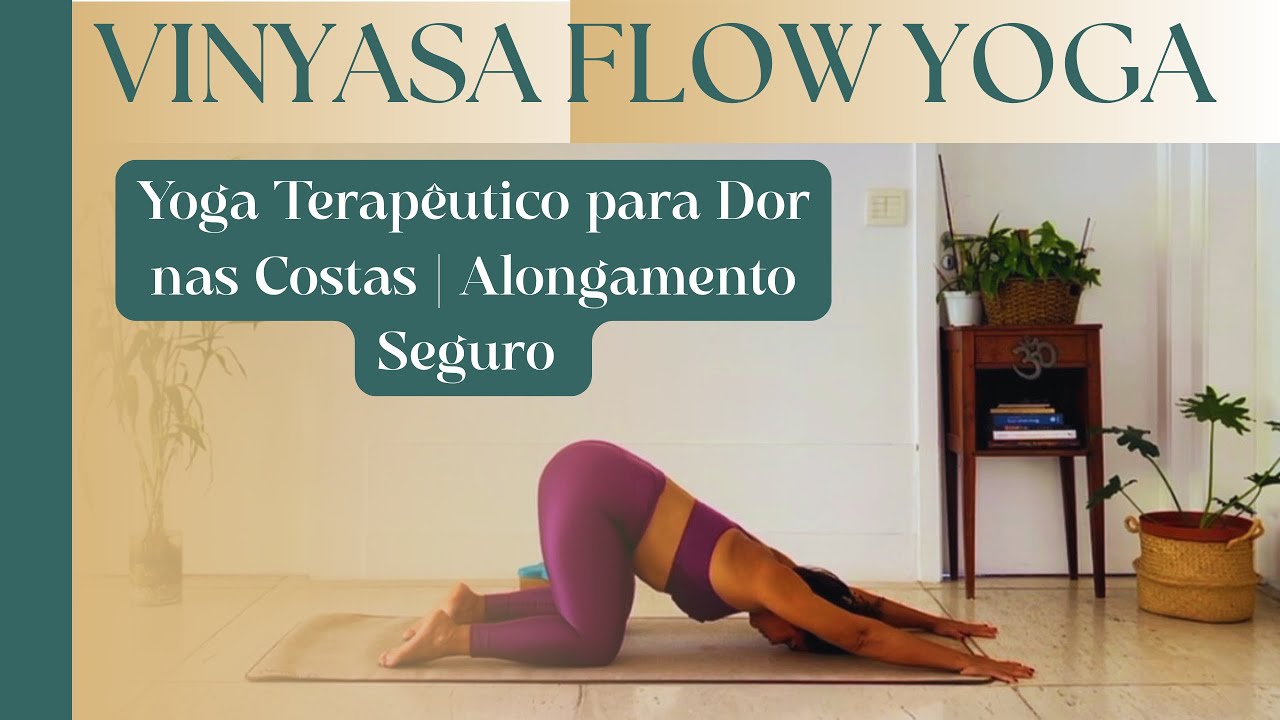 Yoga para Dor na Lombar e Coluna Travada | Prática suave alívio imediato 🧘🏻‍♀️