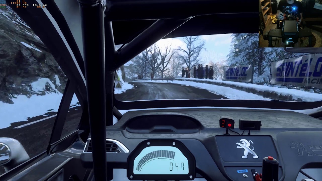 Dirt Rally 2.0 No Assists Peugeot FWD (slow but clean)
