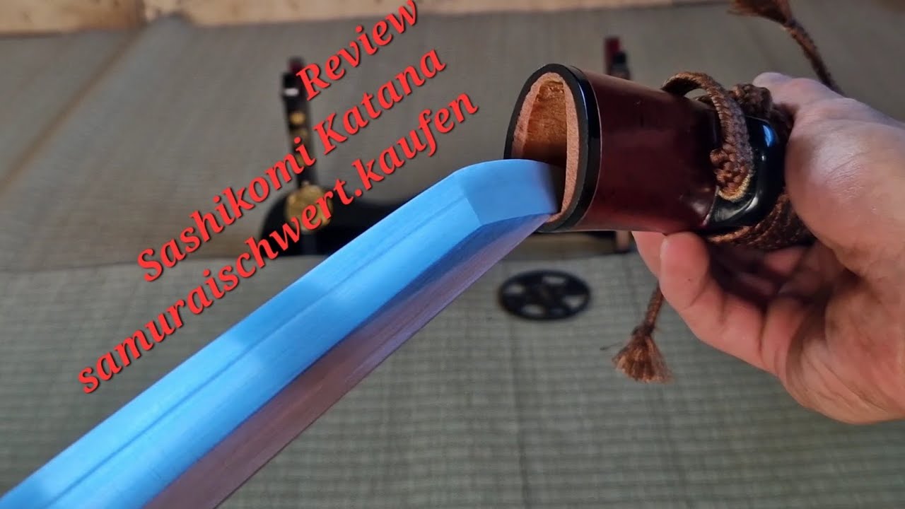 Review Sashikomi Katana @Samuraischwertkaufen #samurai #iaido #katana #sword #martialarts #kendo