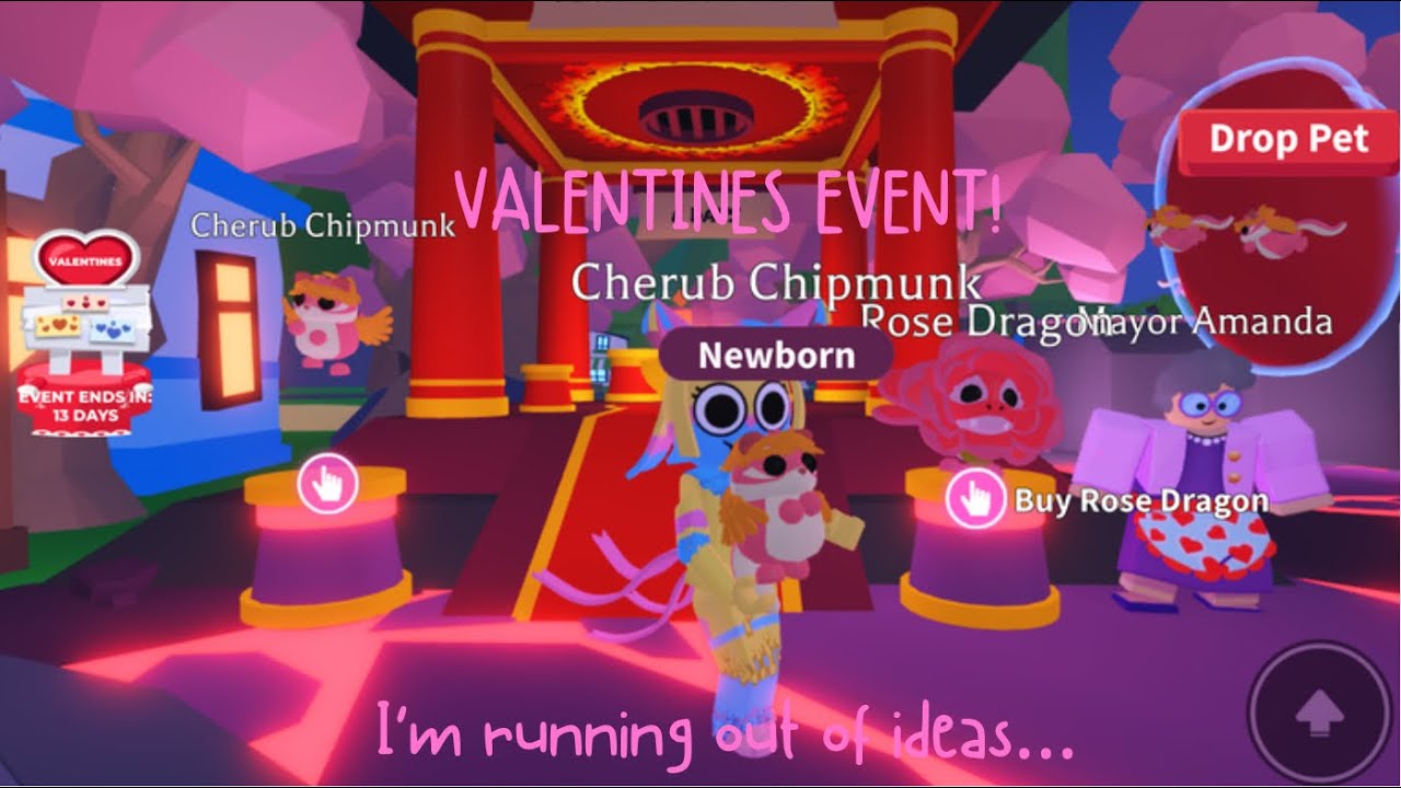 Adopt me valentines event!