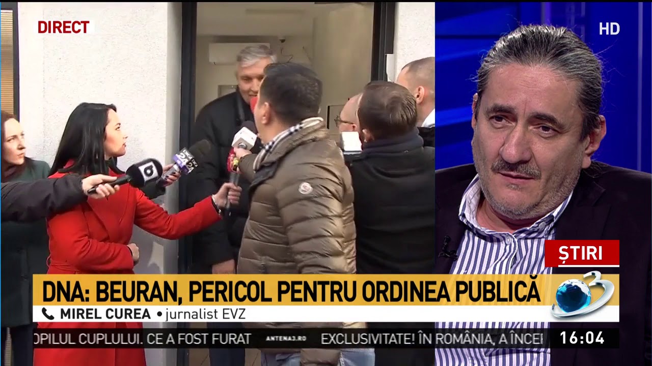 Reacţia jurnalistului Mirel Curea despre reţinerea lui Mircea Beuran