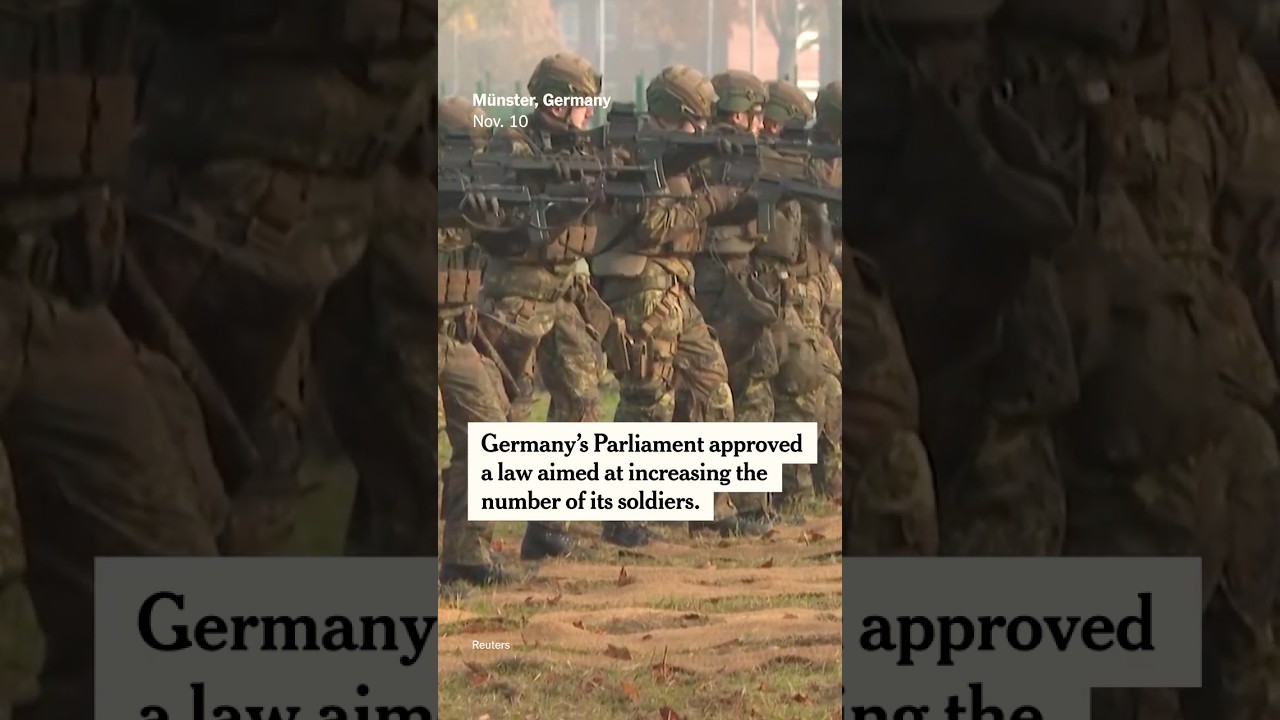 Germany Passes Controversial Law to Boost Soldier Numbers