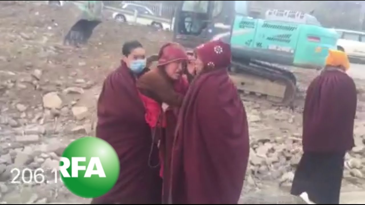 Video Shows Larung Gar Evictions | Radio Free Asia (RFA)