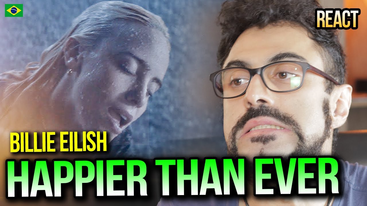 REACT de Billie Eilish - Happier Than Ever (Official Music Video)