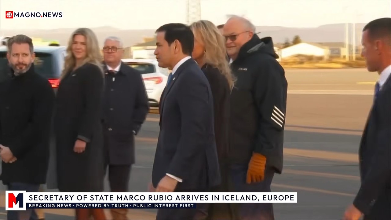 🇺🇸|🇮🇸 Secretary of State Marco Rubio Begins Arctic Security Tour in Iceland, Europe