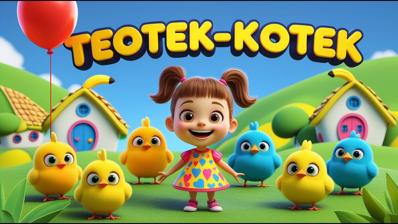TEKOTEK-KOTEK ANAK AYAM - KUMPULAN LAGU ANAK DAN BALITA TERPOPULER | Lopelope