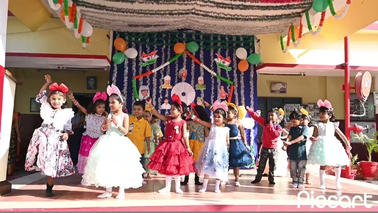 # LKG & UKG #kids #Republic Day #Infant jesus convent high school ##26january #Reddypalem